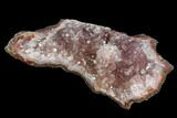 Amethyst Crystal Geode Section - Morocco #127971-1